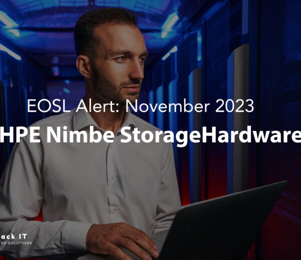 HPE Nimble EOSL Alert - Nov 2023