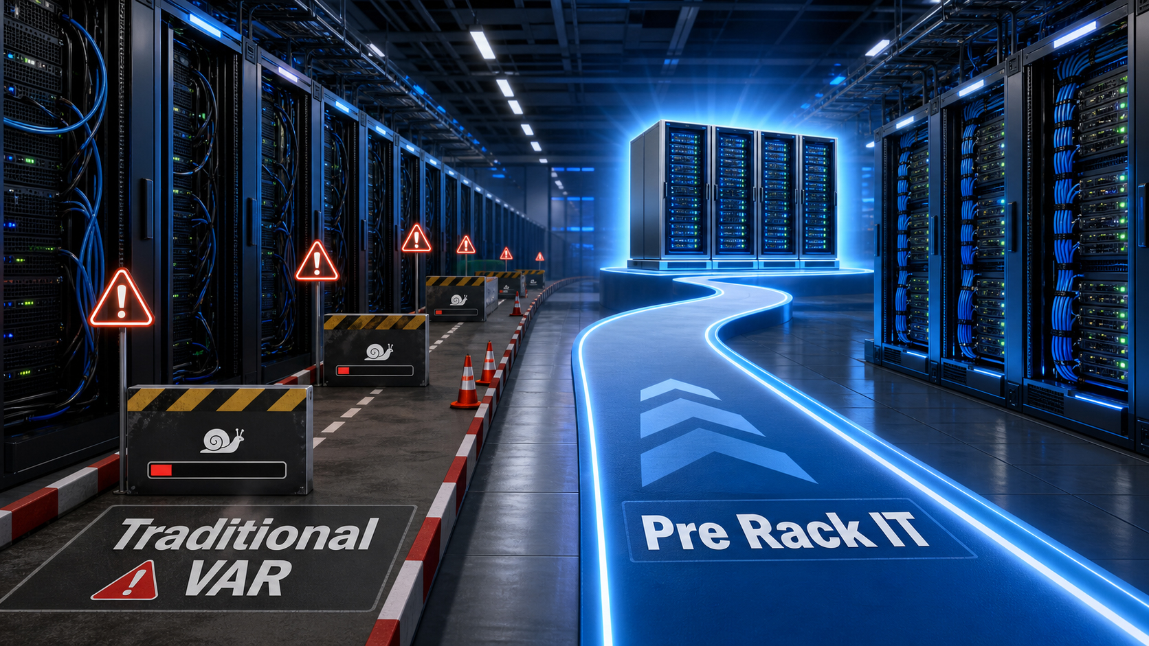 PreRack IT vs Traditional VARS