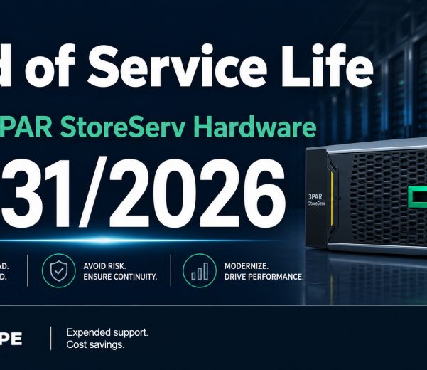 HPE 3PAR StoreServ EOSL Hardware 2026